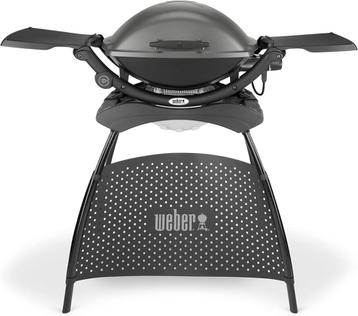 Weber Q 2400 elektrische barbecue met onderstel - dark grey beschikbaar voor biedingen