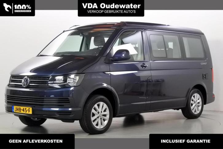 Volkswagen Transporter 2.0 TSi 150pk California Coast, Caravans en Kamperen, Campers, Bedrijf, tot en met 4, Buscamper of Camperbus