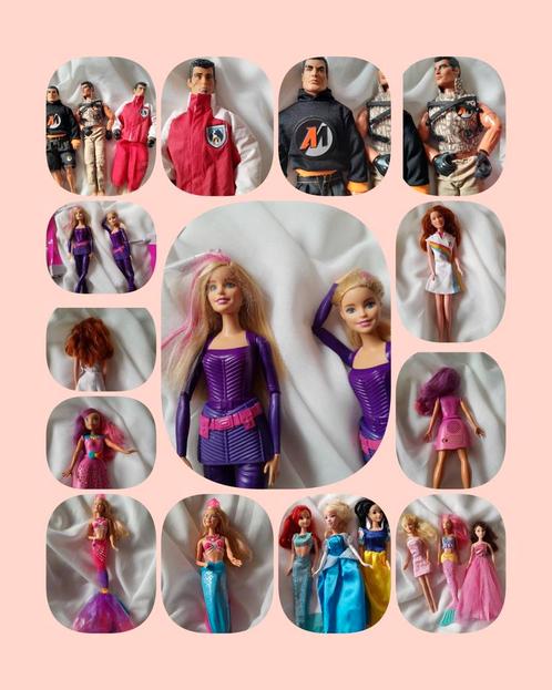 Diverse setjes/poppen  barbie/action man, Kinderen en Baby's, Speelgoed | Poppen, Zo goed als nieuw, Barbie, Ophalen of Verzenden