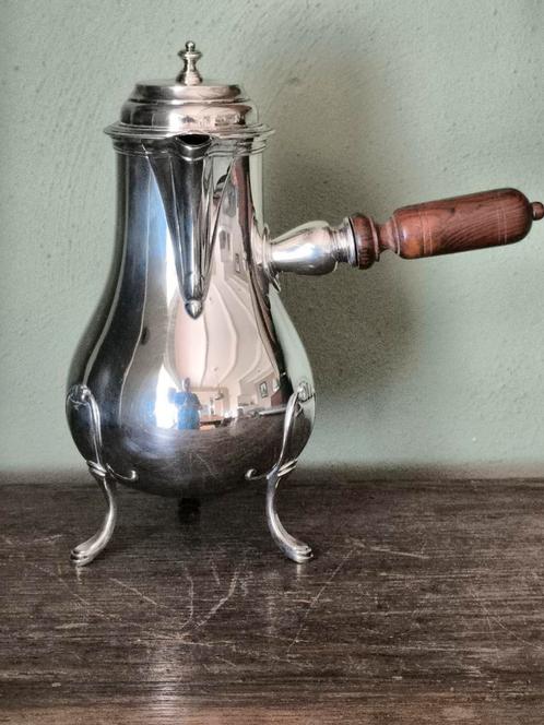 Grote zilveren schenkkan 1e gehalte zilver, Antiek en Kunst, Antiek | Goud en Zilver, Zilver, Ophalen of Verzenden