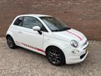 Fiat 500 Twinair Turbo 80pk 2015 Wit, Auto's, Voorwielaandrijving, Stof, Euro 6, Origineel Nederlands