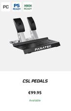 Fanatec CSL Pedals, Ophalen, Zo goed als nieuw