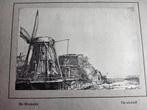 Rembrandt The Windmill 1641 Originele Prent 1910-1920, Antiek en Kunst, Kunst | Etsen en Gravures, Ophalen of Verzenden