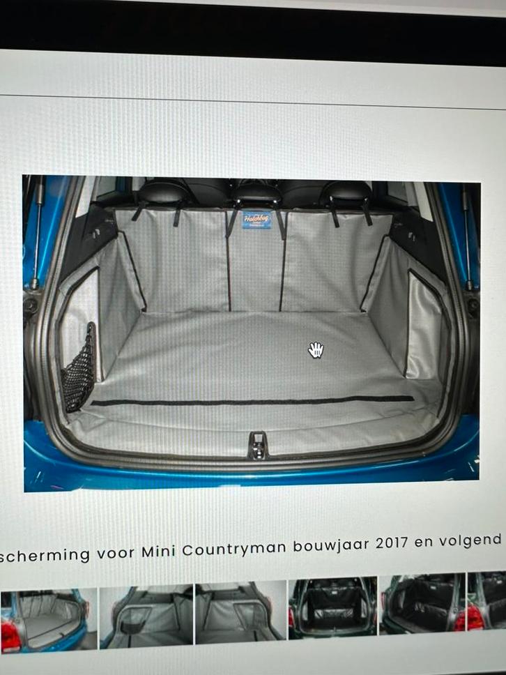 Hatchbag kofferbak hoes ZWART voor MINI Countryman 2017-2024, Auto diversen, Auto-accessoires, Zo goed als nieuw, Ophalen of Verzenden
