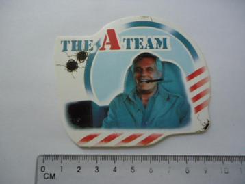 sticker oud The A TEAM televisie vintage retro tros tv t.v. beschikbaar voor biedingen