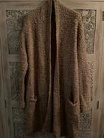 Costes lang vest lange mouw boucle lichtroze/grijs L, Kleding | Dames, Truien en Vesten, Maat 42/44 (L), Ophalen of Verzenden