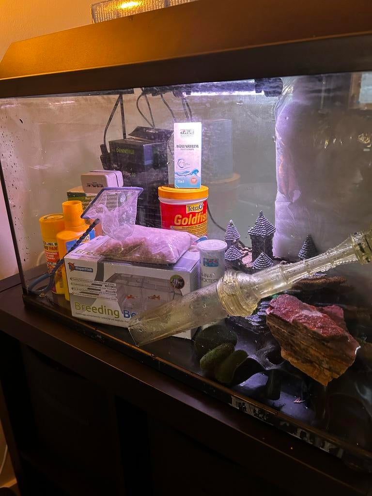 Aquarium, Dieren en Toebehoren, Vissen | Aquaria en Toebehoren, Gebruikt, Leeg aquarium, Ophalen of Verzenden