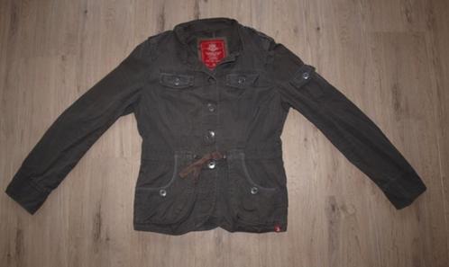 EDC by Esprit Bruine Zomerjas (L), Kleding | Dames, Jassen | Zomer, Gedragen, Maat 42/44 (L), Bruin, Ophalen of Verzenden