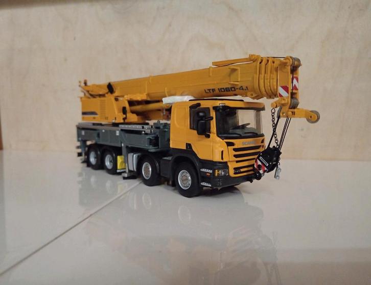 Scania R kraanwagen Liebherr WSI, Hobby en Vrije tijd, Modelauto's | 1:50, Nieuw, Bus of Vrachtwagen, Wsi, Ophalen of Verzenden