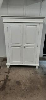 Wit geverfd computerkastje., Huis en Inrichting, Kasten | Computermeubels, Ophalen, Gebruikt, 70 tot 120 cm, 120 tot 170 cm
