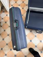 Samsonite koffers, (2) blauw met cijferslot, Sieraden, Tassen en Uiterlijk, Koffers, Gebruikt, Hard kunststof, Slot, Ophalen of Verzenden