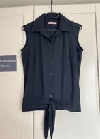 Studio anneloes pippa blouse M donkerblauw travelstof, Maat 38/40 (M), Blauw, Ophalen of Verzenden, Zo goed als nieuw