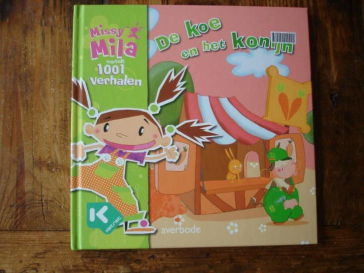 kleuter.06(7067) de koe en het konijn. Missy mila vertekt, Boeken, Kinderboeken | Kleuters, Zo goed als nieuw, Fictie algemeen
