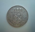 1 Gulden 1957, Postzegels en Munten, Munten | Nederland, Ophalen, Koningin Juliana, 1 gulden, Zilver