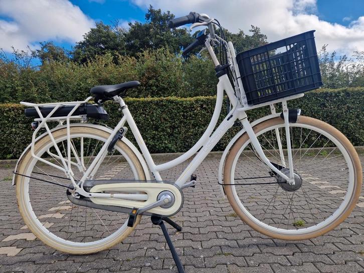 Elektrische fiets Batavus Diva E-GO (goede Accu), Fietsen en Brommers, Fietsen | Dames | Damesfietsen, Zo goed als nieuw, Batavus