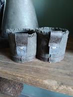 Meidenmuts windlicht cover 2x 10 en 11 cm hoog, Ophalen of Verzenden, Nieuw