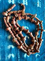 Bauxite beads from Ghana Antieke Kralenketting, Ophalen of Verzenden, Dames