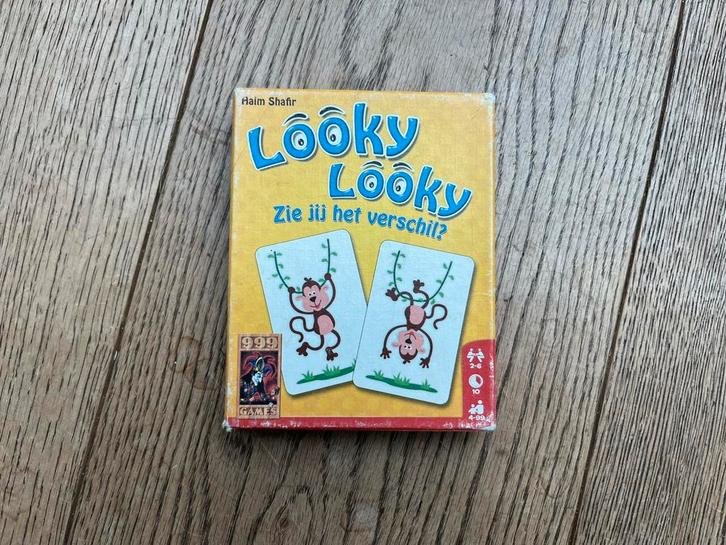 Looky Looky - spelletje 999 Games, Hobby en Vrije tijd, Gezelschapsspellen | Kaartspellen, Gebruikt, Een of twee spelers, Drie of vier spelers
