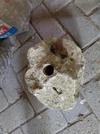 Vijver steen met gat., Tuin en Terras, Waterpartijen en Fonteinen, Ophalen of Verzenden, Zo goed als nieuw, Waterornament