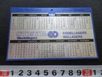 sticker Kalender STEYR kogellagers Wentellagers Rollagers, Ophalen, Zo goed als nieuw, Bedrijf of Vereniging