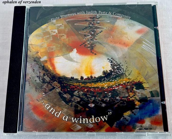 cd: ".and a window" Flute journeys Judith Pertz & Company, Cd's en Dvd's, Cd's | Jazz en Blues, Zo goed als nieuw, Jazz, 1980 tot heden