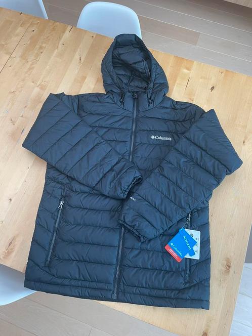 Columbia Powder Lite Jas Heren - Nieuw - Maat L, Kleding | Heren, Jassen | Winter, Nieuw, Maat 52/54 (L), Zwart, Ophalen of Verzenden