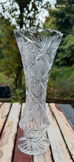 Kristallen vaas, vintage Bohemia, Antiek en Kunst, Antiek | Glas en Kristal, Ophalen