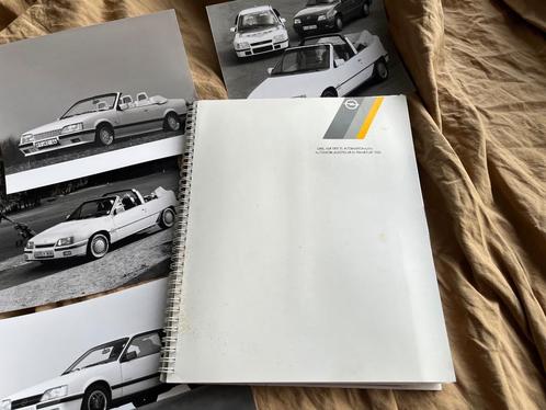 1985 Opel IAA persmap folder Kadett Rallye Cabriolet Monza, Boeken, Auto's | Folders en Tijdschriften, Opel, Verzenden
