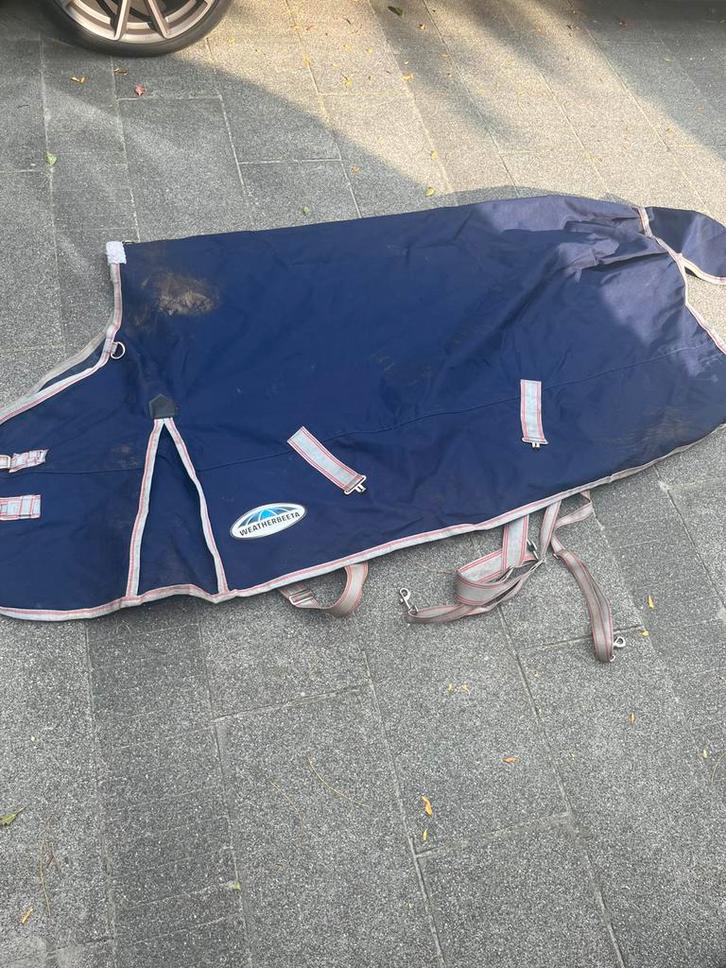 Waterdichte weatherbeeta deken 6.3 zgan, Dieren en Toebehoren, Paarden en Pony's | Dekens en Dekjes, Zo goed als nieuw, Ophalen of Verzenden
