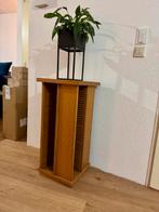 Eikenhout CD/DVD Opbergkast CD Toren, Huis en Inrichting, Woonaccessoires | Cd- en Dvd-rekken, 75 tot 150 discs, Ophalen of Verzenden