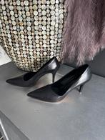 Manfield pumps zwart leer maat 40, Pumps, Verzenden, Zwart, Nieuw