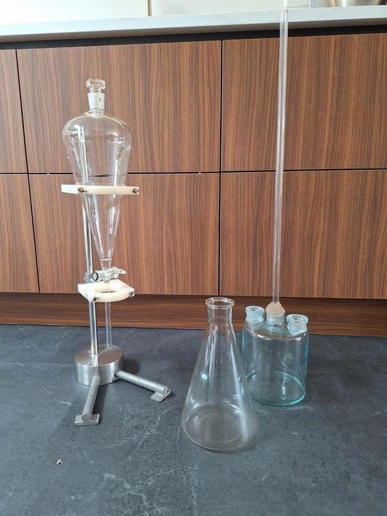 Laboratorium glas, Huis en Inrichting, Woonaccessoires | Overige, Gebruikt, Ophalen