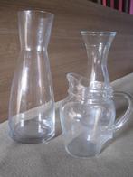 3 x waterkan. Hoogte 26 cm, 23 cm en 15 cm. 1.00 euro per st, Huis en Inrichting, Keuken | Servies, Overige materialen, Overige typen