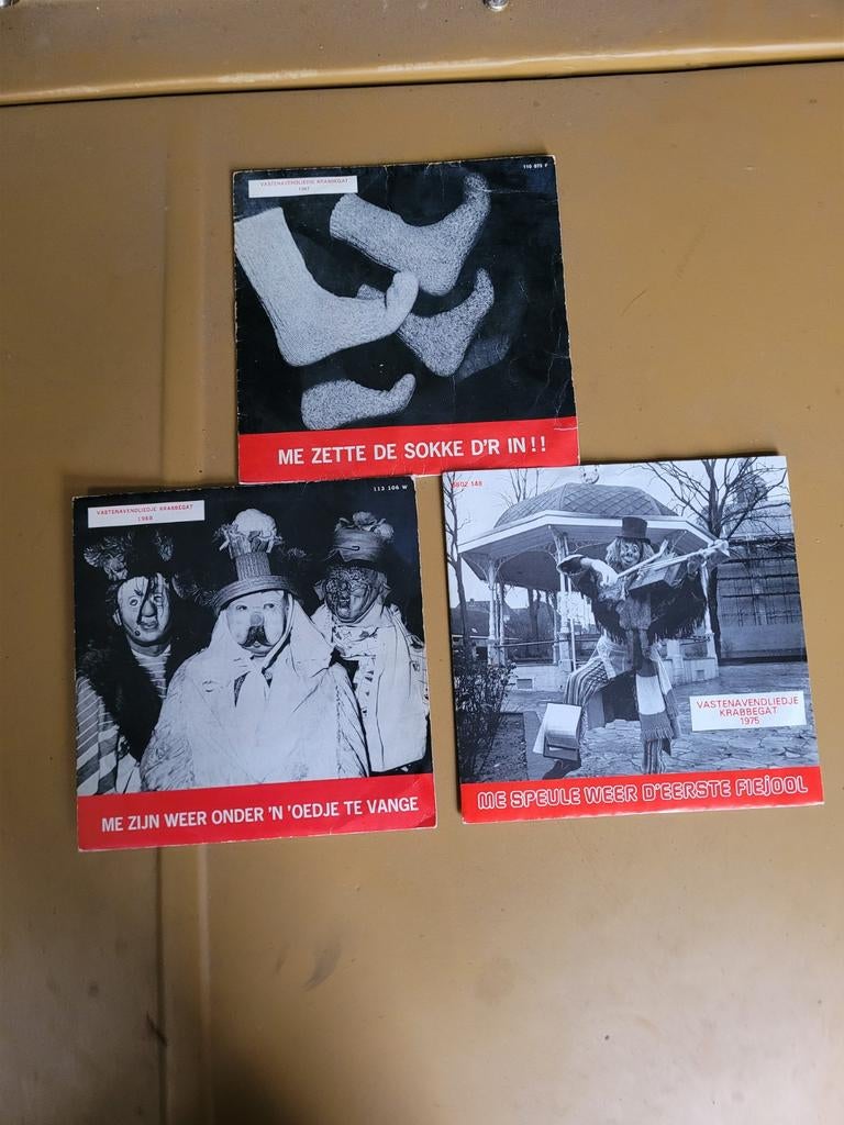 Oude carnaval singeltjes, Ophalen of Verzenden