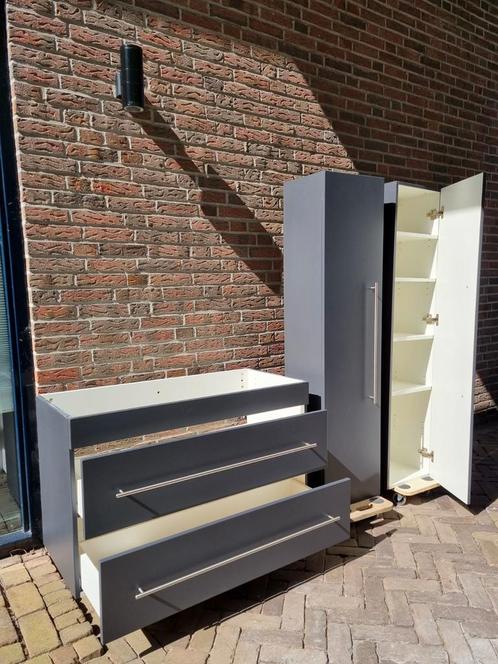 Badkamermeubels wastafelmeubel en kasten, Huis en Inrichting, Badkamer | Badkamermeubels, Minder dan 100 cm, 25 tot 50 cm, Ophalen
