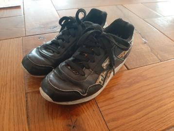 Reebok sneakers zwart met pantermotief maat 32,5 beschikbaar voor biedingen