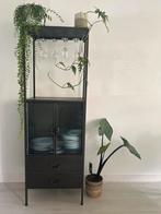 Wijnkast/opbergkast, Huis en Inrichting, Woonaccessoires | Wijnrekken, Ophalen, Gebruikt, 5 tot 15 flessen, Metaal