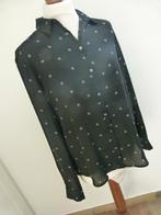 Zwart witte blouse maat 38 M H&M, Kleding | Dames, Maat 38/40 (M), H&M, Zwart, Ophalen of Verzenden