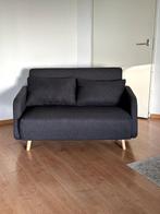 Convertible 2-seater Sofa in textured Fabric (Sofa bed), Tweepersoons, Zo goed als nieuw, Minder dan 150 cm, Ophalen