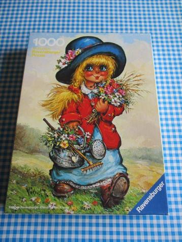 Puzzel Veldbloemen -  Michel Thomas - 1000 st.  Ravensburger beschikbaar voor biedingen