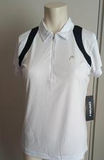 Hele Mooie en Leuke Tennispolo - shirt, maat 40 HEAD, NIEUW, Maat 38/40 (M), Head, Wit, Nieuw