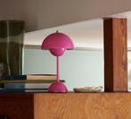 Flowerpot VP9 Tafellamp Tangy Pink, Huis en Inrichting, Lampen | Tafellampen, Ophalen, Nieuw, Metaal, Minder dan 50 cm
