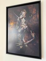 "Women in Gold" kunstfoto van Alfredo Sanches, Huis en Inrichting, Ophalen, Zo goed als nieuw, Foto of Poster, 75 cm of meer