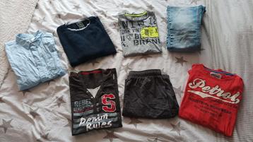 Jongens kleding pakket maat 146 tot 158 beschikbaar voor biedingen