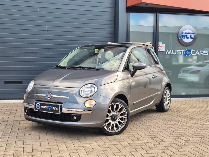 Fiat 500 0.9 Twinair 2014 Cabrio/Airco/Blue&Me/16inch LM/Apk, Auto's, Fiat, Bedrijf, 500C, ABS, Airbags, Airconditioning, Bluetooth