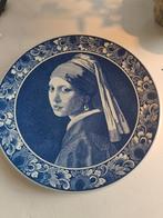 Delfts Blauw Bord - Meisje met de Parel, Antiek en Kunst, Ophalen of Verzenden