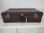 K381 VINTAGE jaren 40 koffer VULCAN FIBRE Fa. Hulshof, Overige materialen, Gebruikt, -, -
