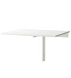 Handig klaptafeltje van IKEA, Nieuw, 60 cm of meer, Rechthoekig, 55 tot 75 cm