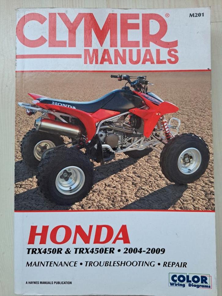 Honda TRX450 & TRX450ER. 2004-2009, Motoren, Handleidingen en Instructieboekjes, Honda, Ophalen of Verzenden