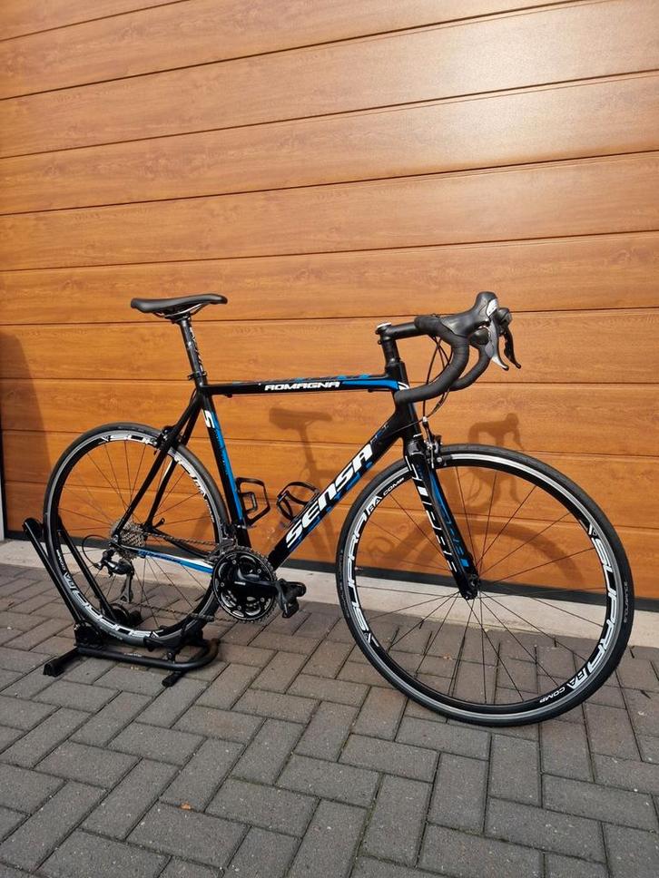 Sensa Romagna racefiets 58cm Shimano 105, Supra wielset., Sport en Fitness, Wielrennen, Zo goed als nieuw, Ophalen of Verzenden